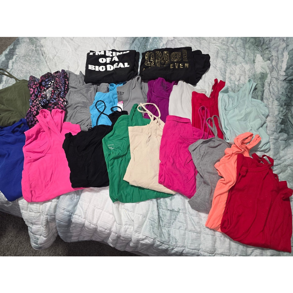Lot of tank tops